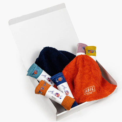 ABiL Sauna Gift-L　サウナハット2+MOKUタオル5 ABiL
