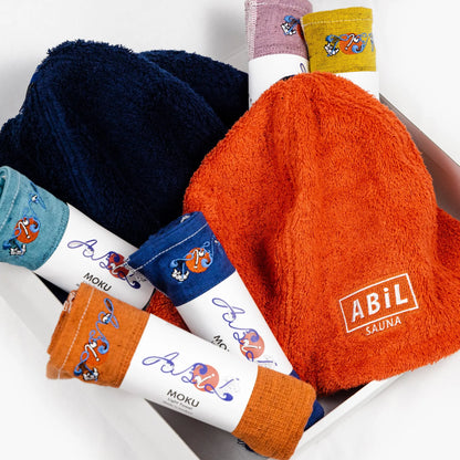 ABiL Sauna Gift-L　サウナハット2+MOKUタオル5 ABiL